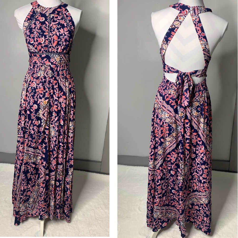 Anthropologie Abel The Label Vienna Maxi Dress